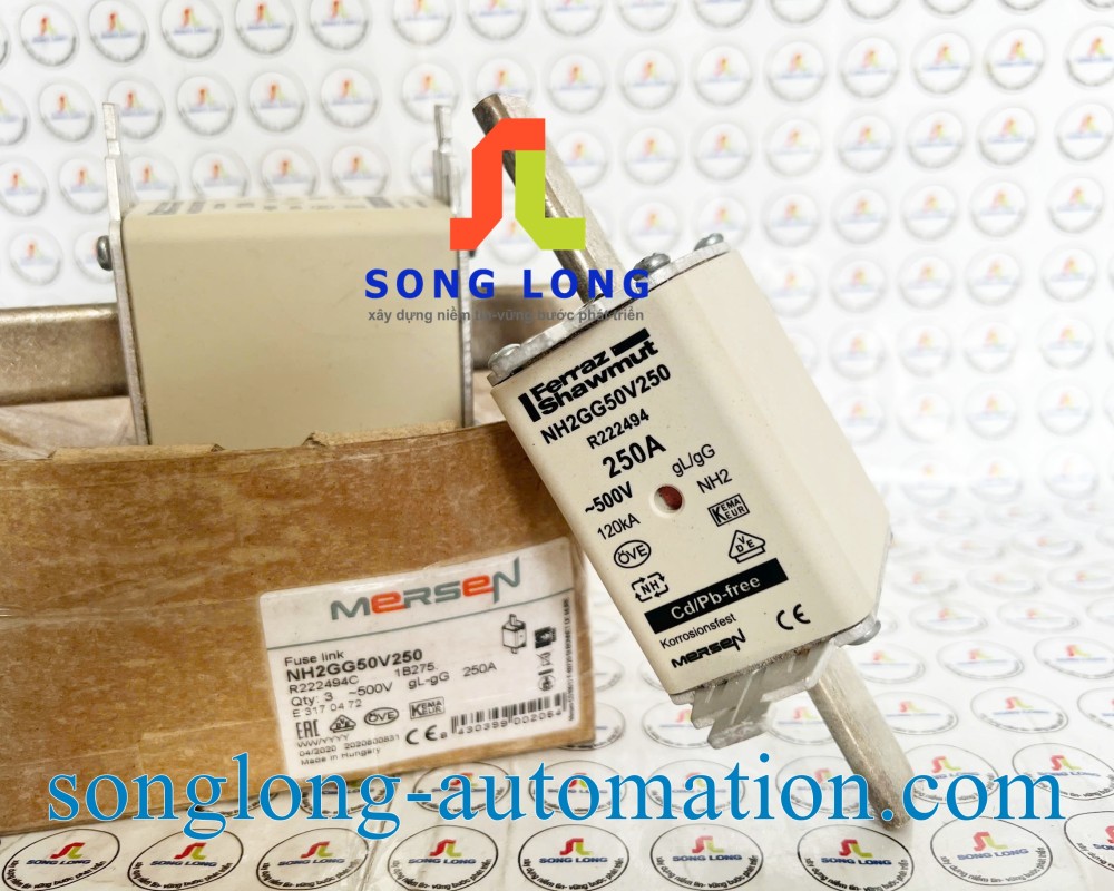 CẦU CHÌ MERSEN NH2GG50V250