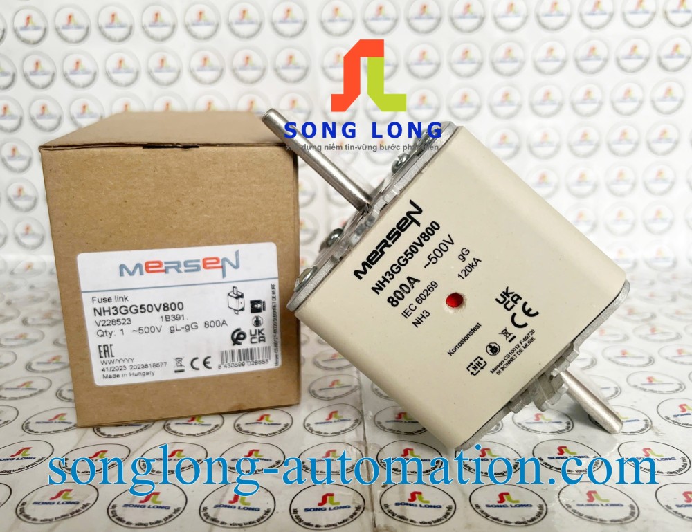 CẦU CHÌ MERSEN NH3GG50V800