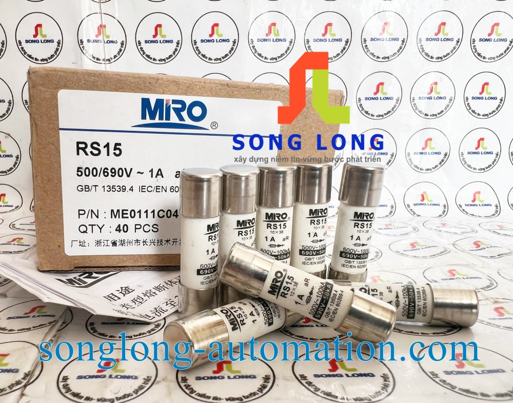 CẦU CHÌ MIRO 10X38 RS15 1A