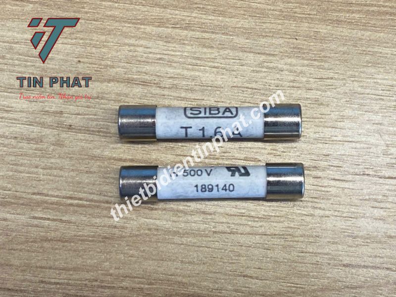 CẦU CHÌ SIBA 189140.1,6 500V 1,6A