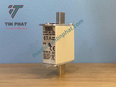 CẦU CHÌ SIBA 2000013.63 500V 63A