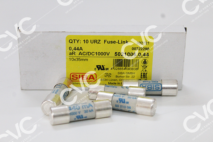 CẦU CHÌ SIBA 5021006.0,44 - 1000VAC/DC