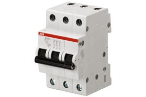 Cầu dao tự động MCB ABB 3P 10A 6KA (SH203-C10)