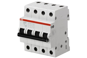 Cầu dao tự động MCB ABB 4P 20A 6KA (SH204-C20)