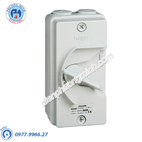 Cầu dao cách ly Hager (isolator) - Model JG232S
