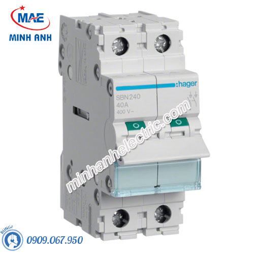 Cầu dao cách ly Hager (isolator) - Model SB232S