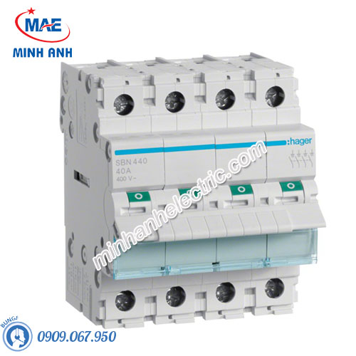 Cầu dao cách ly Hager (isolator) - Model SB432Q