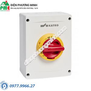 Cầu dao cách ly KATKO KEM 463 YR M3 4P 63A