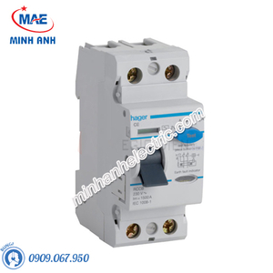 Cầu dao chống giật RCCB (Hager) - Model CE225B