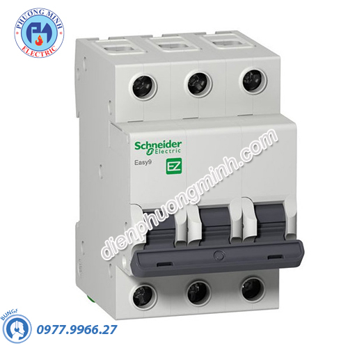 Cầu dao tự động Easy9 MCB 3P 4.5kA 400V 10A - Model EZ9F34310