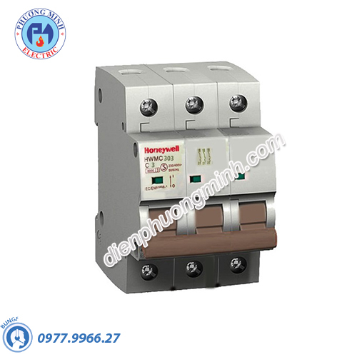 Cầu dao tự động MCB 3 cực 20A-6kA Honeywell - Model HWMC320