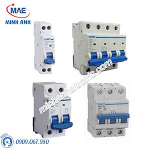 Cầu dao tự động MCB Chint eB 4,5kA - Model eB 4P (50A-63A)