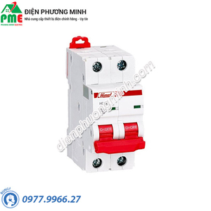 Cầu dao tự động MCB Himel HDB9H63A2C63 2P 63A