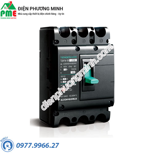 Cầu dao tự động MCCB Tengen TGM1N-63L/2300 2P 20A
