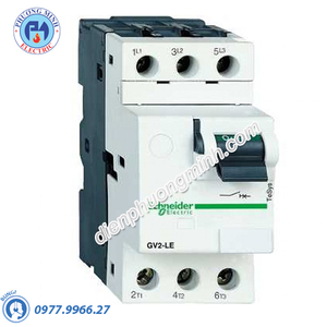 CB bảo vệ động cơ loại từ GV2LE 0.4A 0.09kW- Model GV2LE03