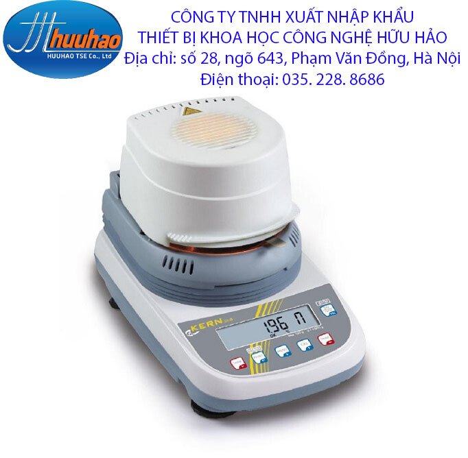 Cân sấy ẩm Kern, DLB 160-3A, 160g x 0.001g