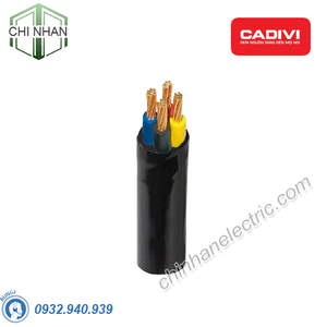 Dây cáp điện 4 lõi Cadivi CVV-4X4 mm2 – 0.6/1kV Cu/PVC/PVC