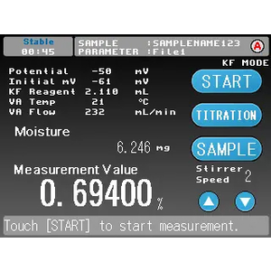 Compact Karl Fischer Moisture Meter CA-51
