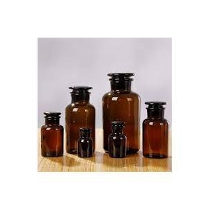 Chai nâu nút mài miệng Rộng, Chai thuỷ tinh nâu nút mài miệng Rộng