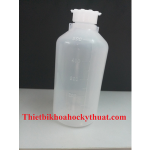 Chai nhựa PE miệng hẹp 500ml