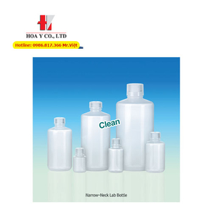Chai nhựa pp 1000ml miệng hẹp đựng mẫu thí nghiệm