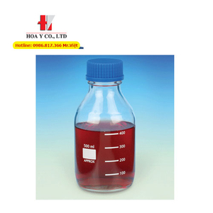 Chai thủy tinh đựng mẫu thí nghiệm