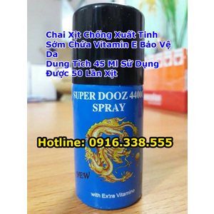 chai xịt Super Dooz Spray 44000 made in Germany ở đâu tốt nhất?