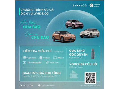 🌧️ [CHĂM XE CHU ĐÁO - AN TÂM MÙA BÃO] NHỮNG ĐẶC QUYỀN HẤP DẪN ĐANG CHỜ CHỦ XE LYNK & CO