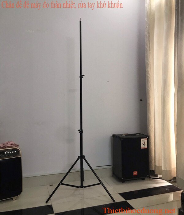 Chân đế di động dùng để máy đo thân nhiệt, chân đèn máy chiếu, chân đèn Livestream, chân đỡ webcam, chân để điện thoại