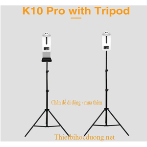 Nhiệt kế điện tử đo trán K10 kết hợp phun dung dịch cồn khử khuẩn