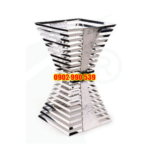 Chân đế inox cao trang trí buffet