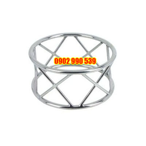 Chân Đế Tròn Inox Trang Trí Buffet