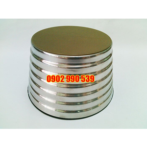 Kệ tròn inox trưng bày tiệc buffet