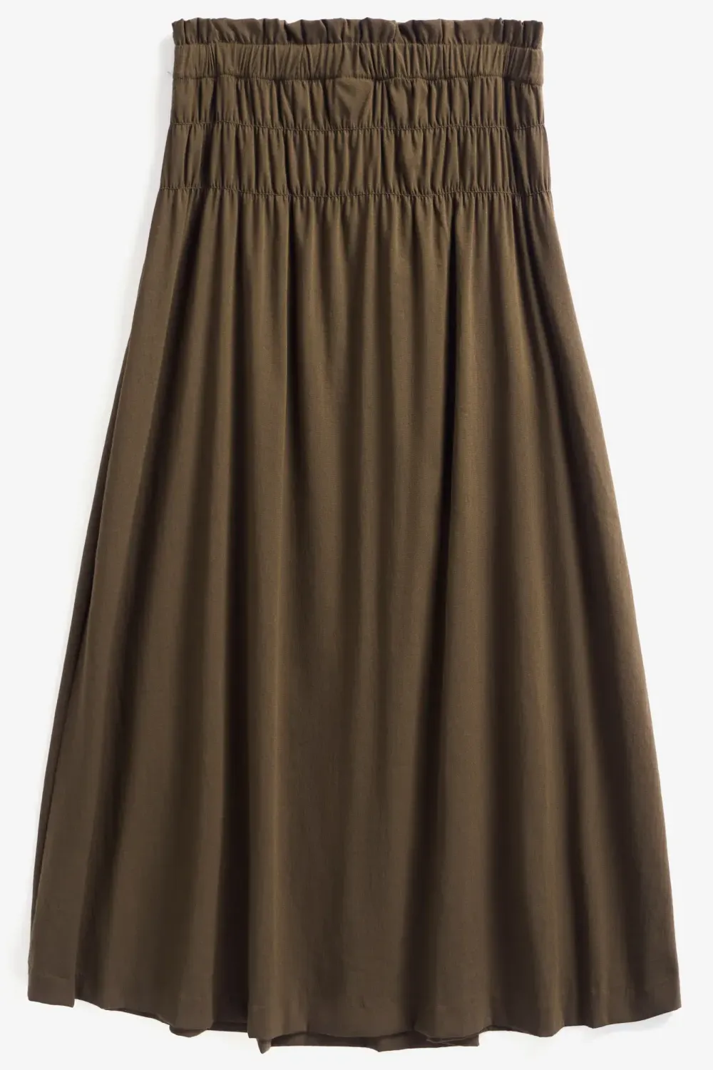 Chân váy dài nhún eo