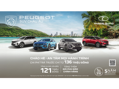 🏖️ CHÀO HÈ CÙNG 𝐏𝐄𝐔𝐆𝐄𝐎𝐓 - AN TÂM TRỌN HÀNH TRÌNH SỞ HỮU SUV CHÂU ÂU VỚI CHI PHÍ TRẢ TRƯỚC CHỈ TỪ 136 TRIỆU ĐỒNG 🏖️