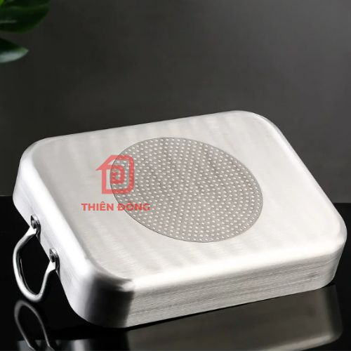 Chảo Chống Dính Hình Chữ Nhật Nhôm Cao Cấp – Giá Tốt Tại Kho