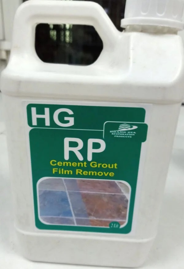 Chất tẩy màng xi măng, màng vữa, vôi, vết gỉ và cặn bẩn cứng đầu HG RP Cement Grout Film Remove