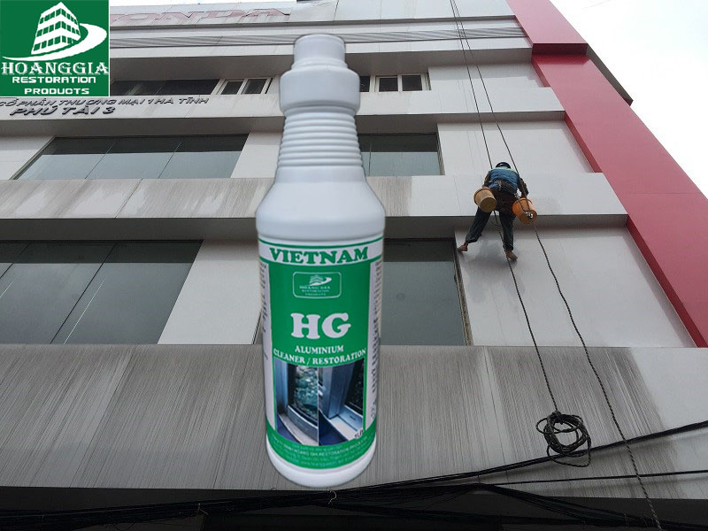 Chất tẩy ố mốc oxi hóa bảng hiệu HG Aluminium Cleaner & Restorer 1000ml