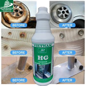 Chất tẩy rửa bồn nhôm, Inox ố rỉ HG Aluminium Cleaner & Restorer 1000ml