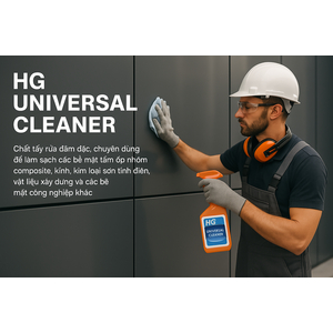 Chất tẩy rửa làm sạch tấm ốp nhôm composite HG UNIVERSAL CLEANER 5lit