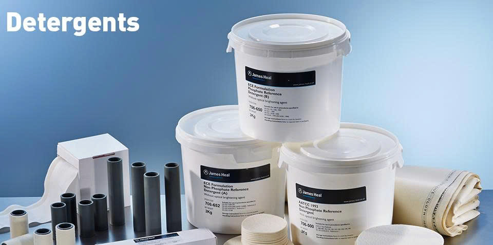 Chất tẩy rửa tiêu chuẩn James Heal/ Bột giặt thử nghiệm