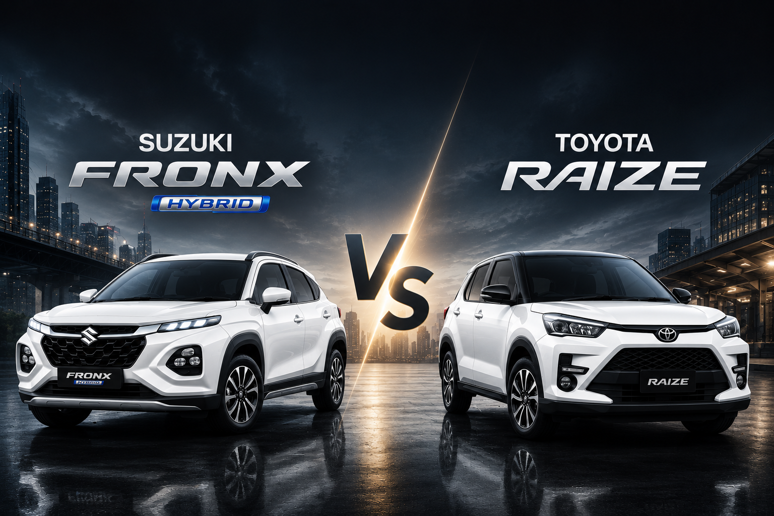 So sánh Suzuki Fronx Hybrid và Toyota Raize: Nên mua xe nào?