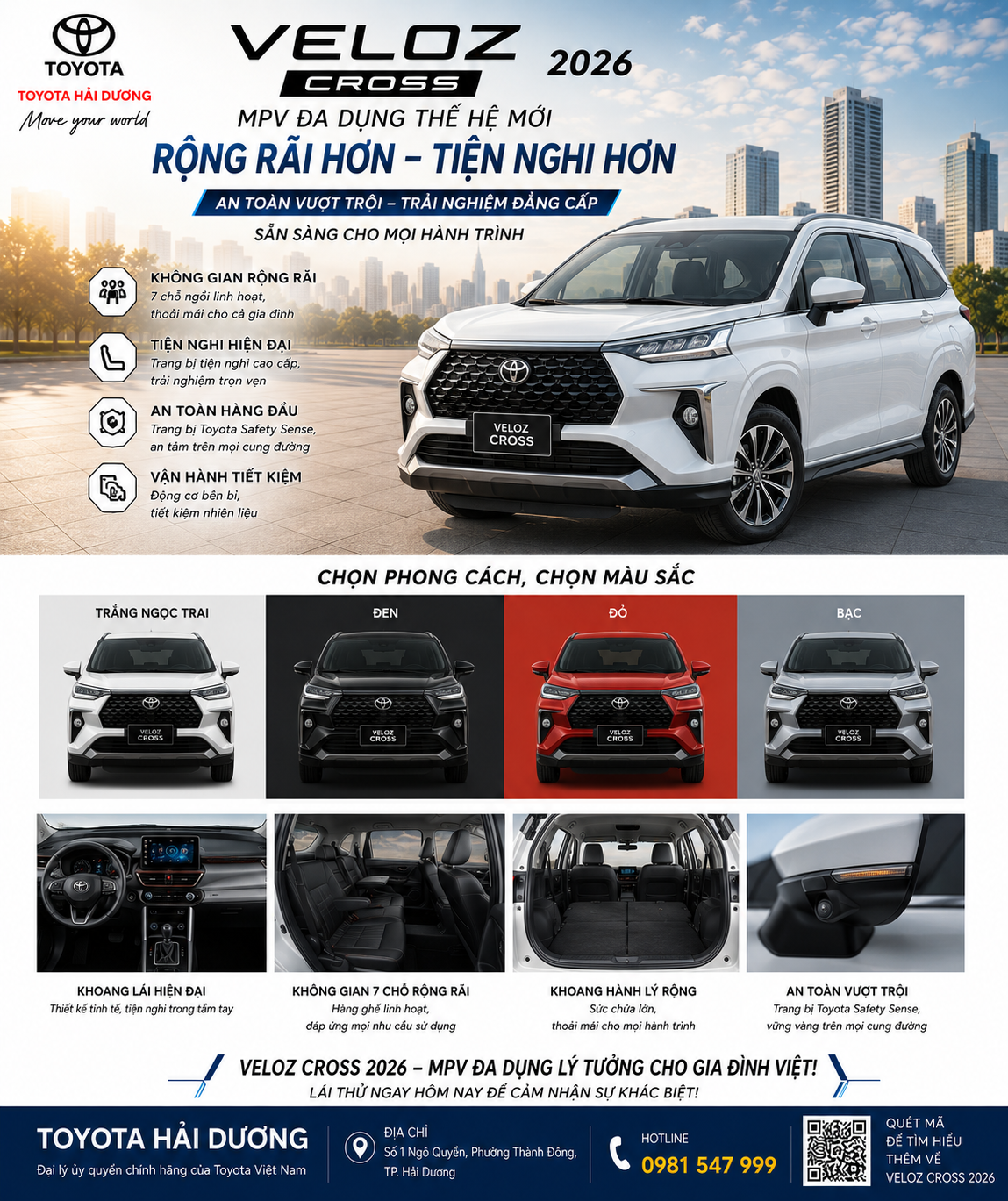 Toyota Veloz Tại Hải Dương