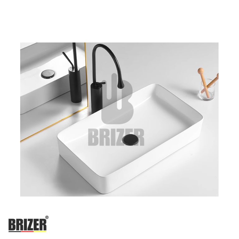 Chậu Lavabo Rửa Mặt Đặt Bàn Brizer BZ8403