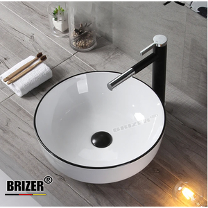 Chậu Lavabo Rửa Mặt Đặt Bàn Brizer BZ8407