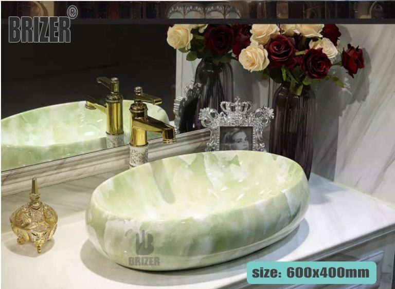 Chậu Lavabo Rửa Mặt Đặt Bàn Brizer BZ8417