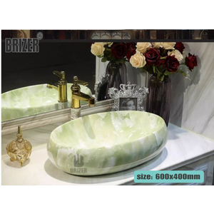 Chậu Lavabo Rửa Mặt Đặt Bàn Brizer BZ8417