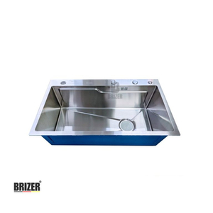 Chậu rửa chén 1 hộc lớn inox 304 Brizer