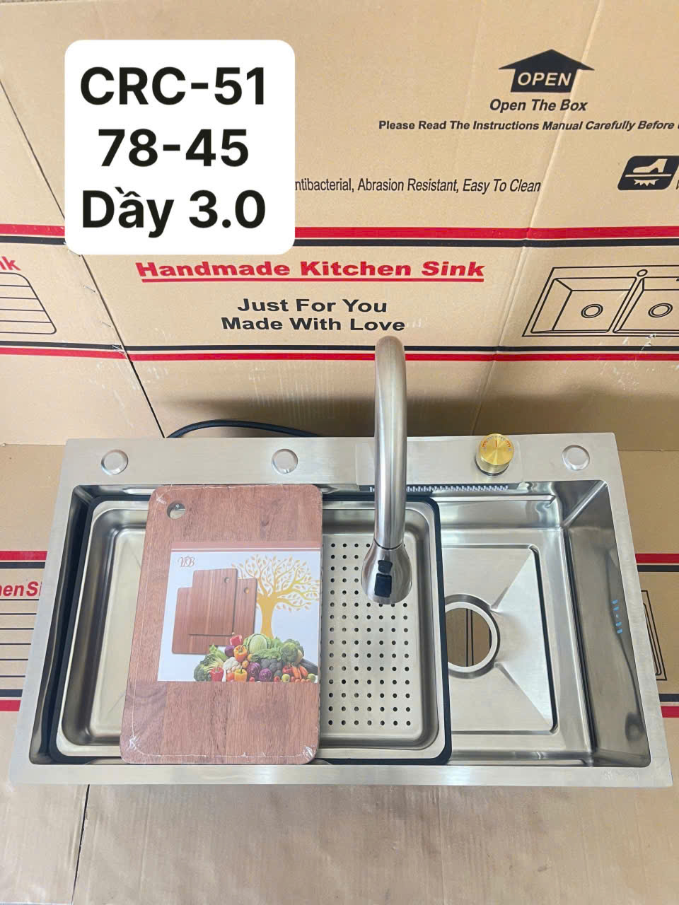 Chậu rửa chén CRC 51