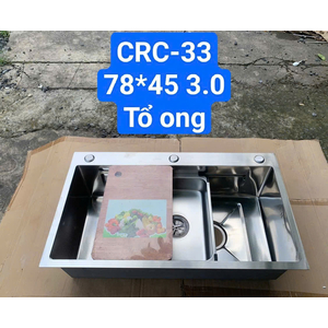 Chậu rửa chén một hộc ngăn lớn CRC33